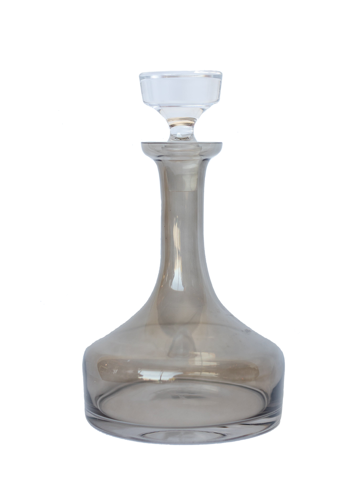 Estelle Colored Decanter Vogue in Gray Smoke