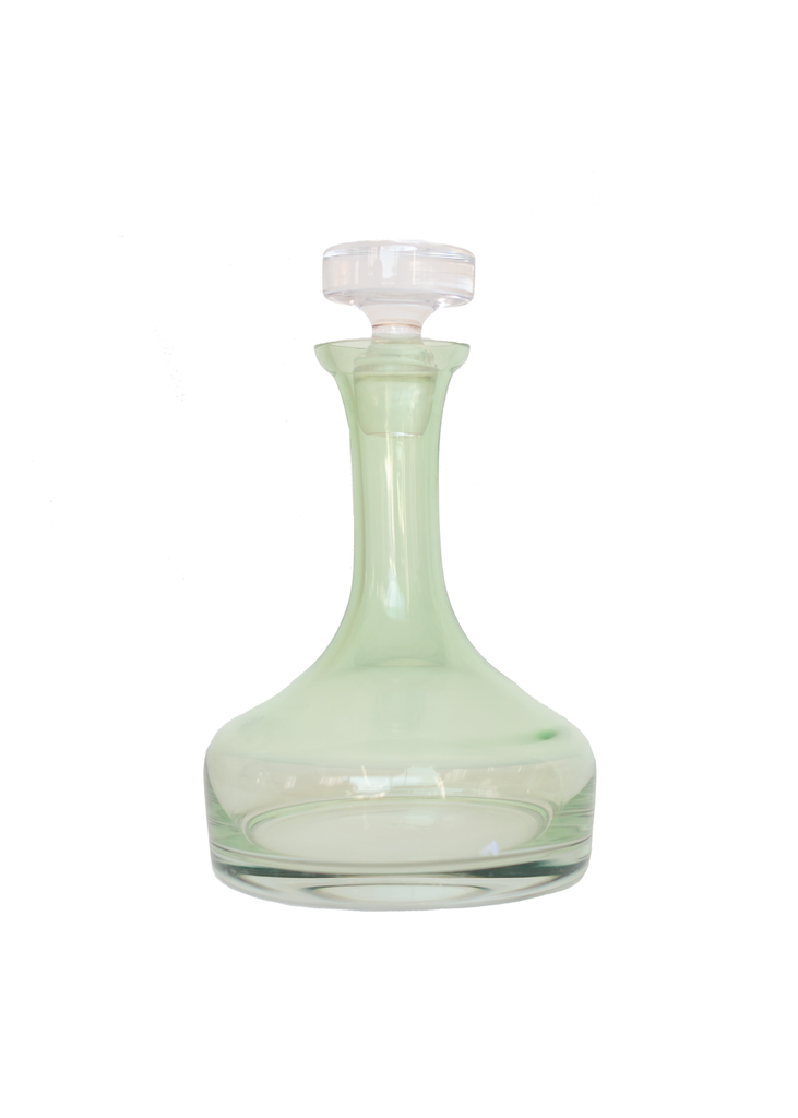 Estelle Colored Decanter Vogue in Mint Green
