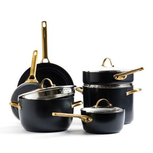 Reserve Collection Cookware 10-Piece Set in Black