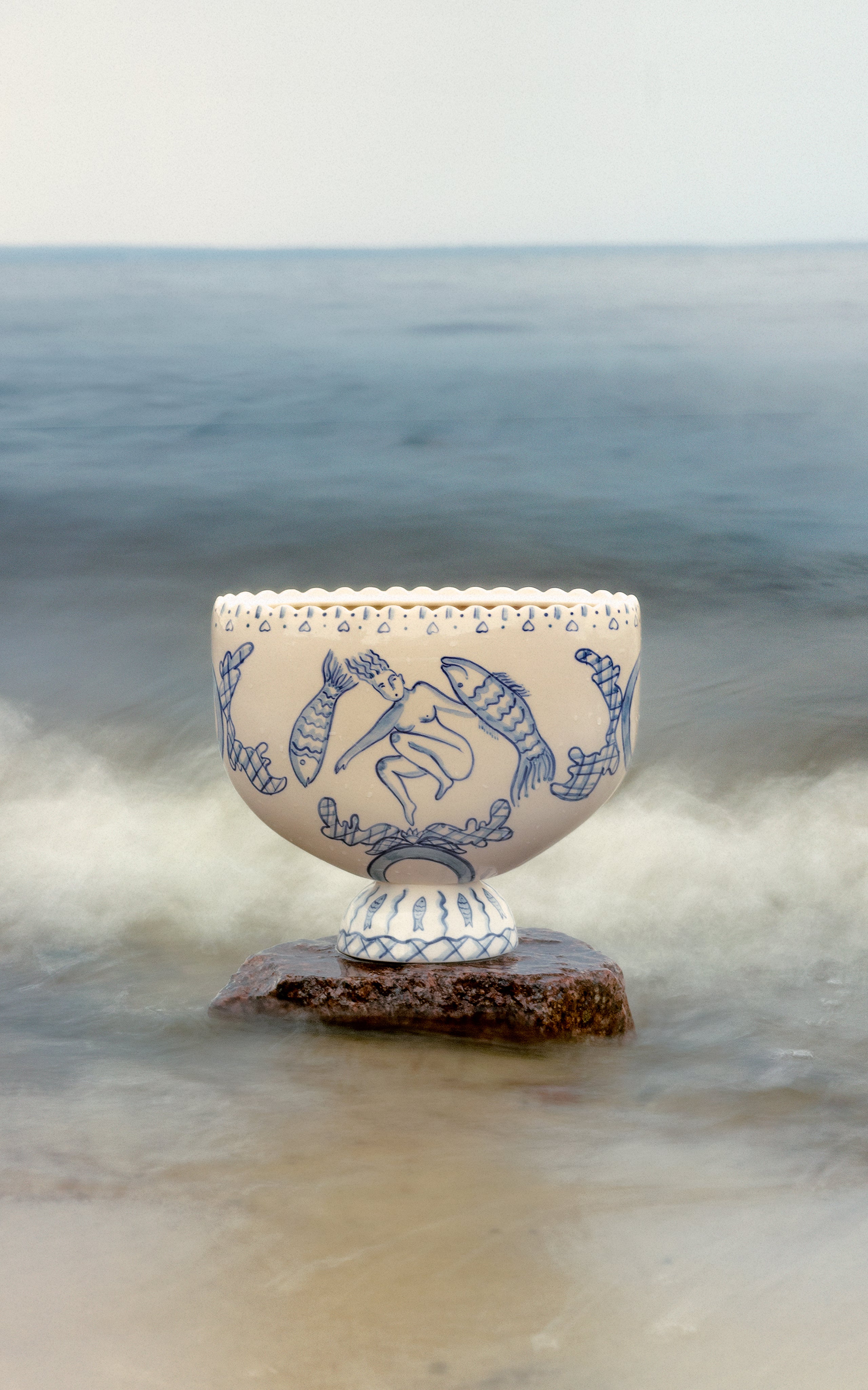 Ceramic Vase Mermaids