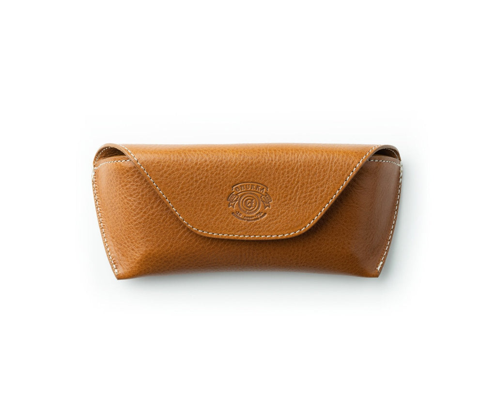 Hard Sunglass Case No. 251 | Vintage Chestnut Leather