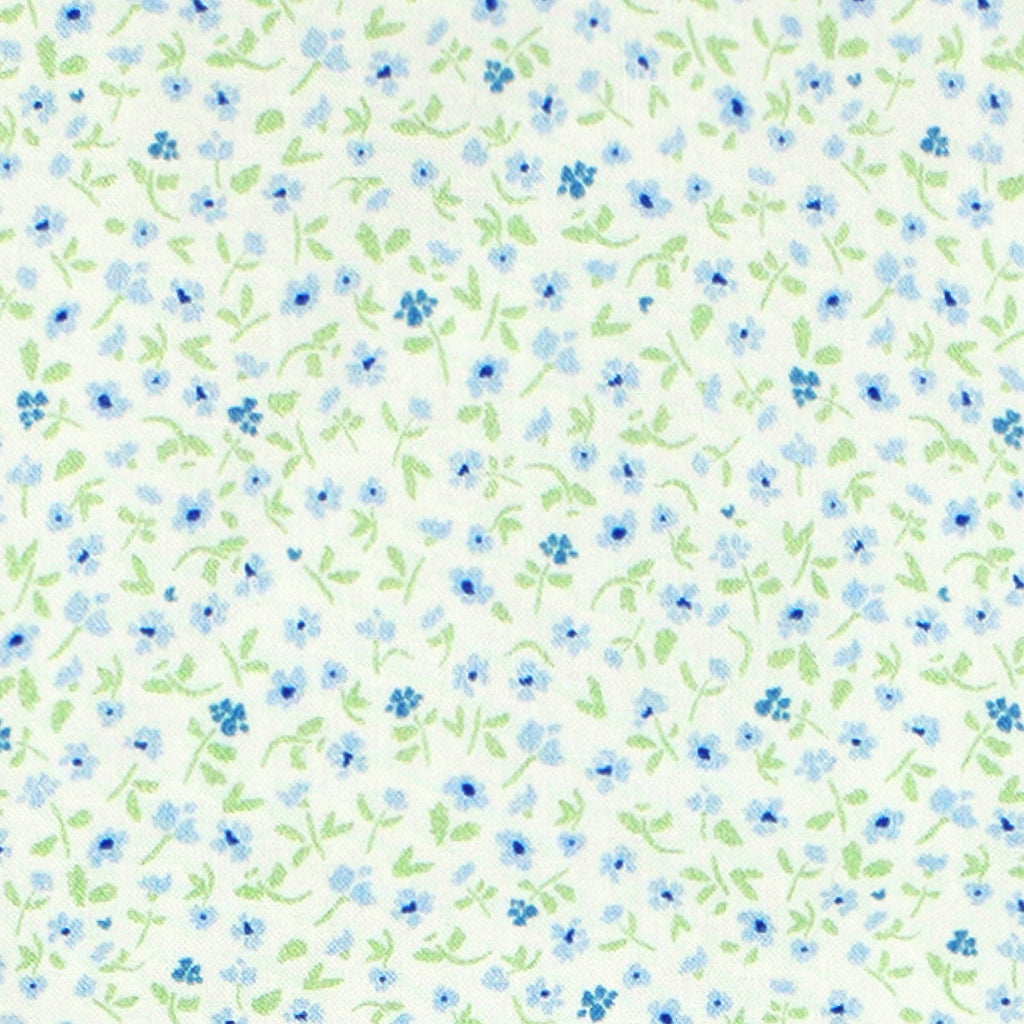 Baby Girl Hibiscus Ditsy Romper with Shoulder Ties