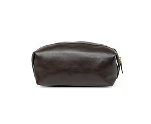Holdall No. 101 Toiletry Bag in Vintage Tan Leather