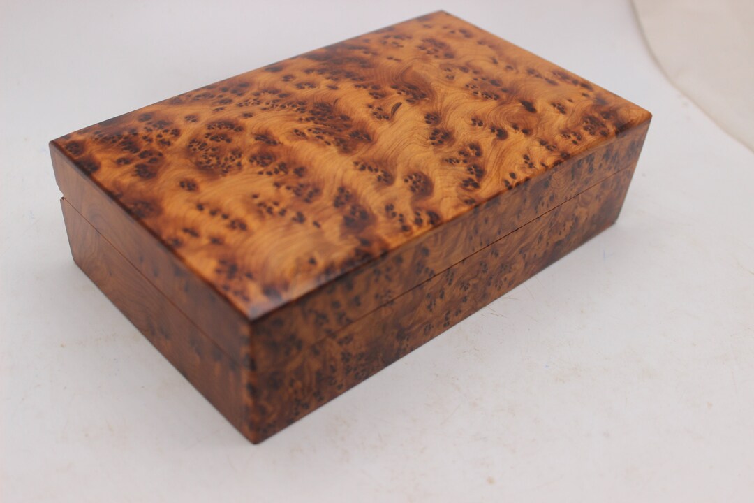 Burlwood Decorative Box