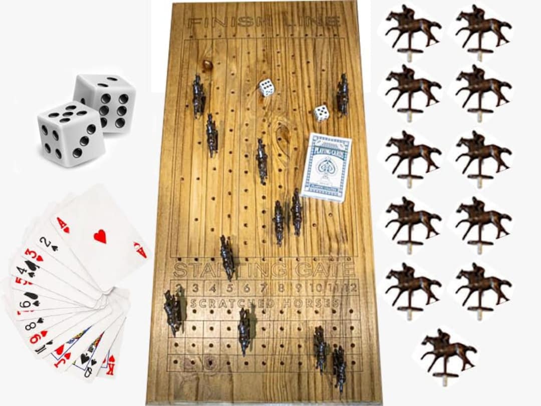 Across The Board: A Fun Horse Racing Board Game
