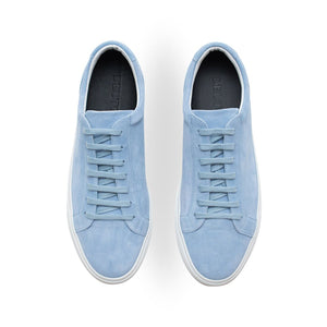 Women's Baby Blue Suede Sardegna Sneaker II