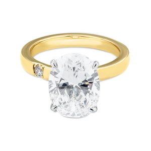 Destiny Oval Engagement Ring