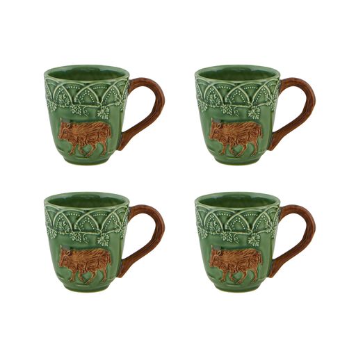 Woods Mug Boar, Set of 4