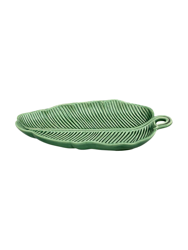 Leaves Banana Leaf in Green, Set of 2