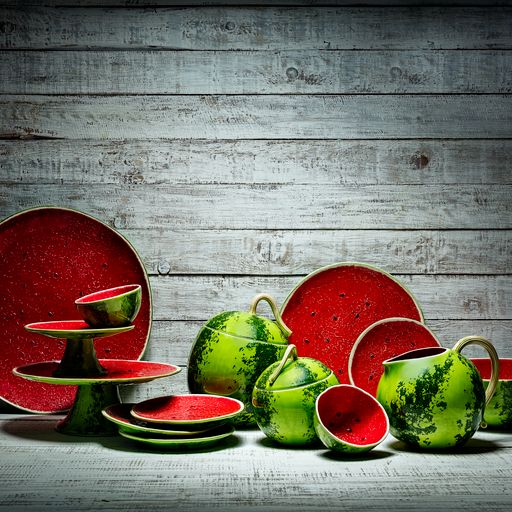 Watermelon Cake Serving Set