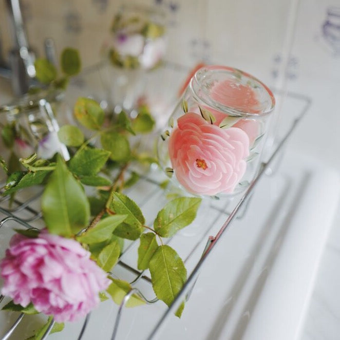 Peony Carafe And Tumbler