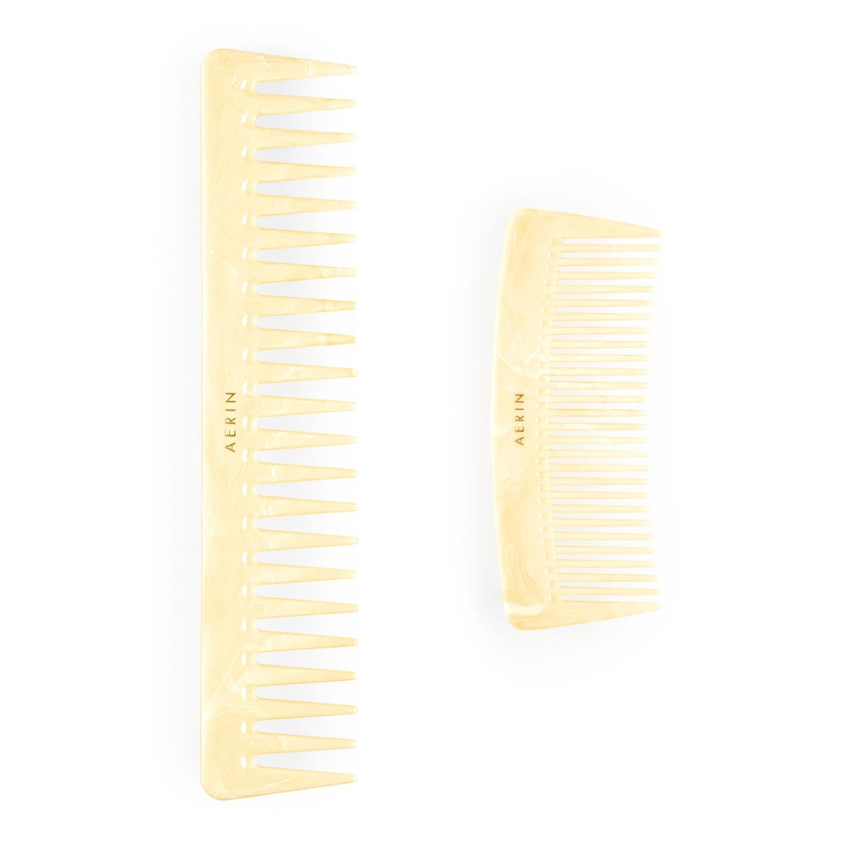 Large Ivory Comb Over The Moon