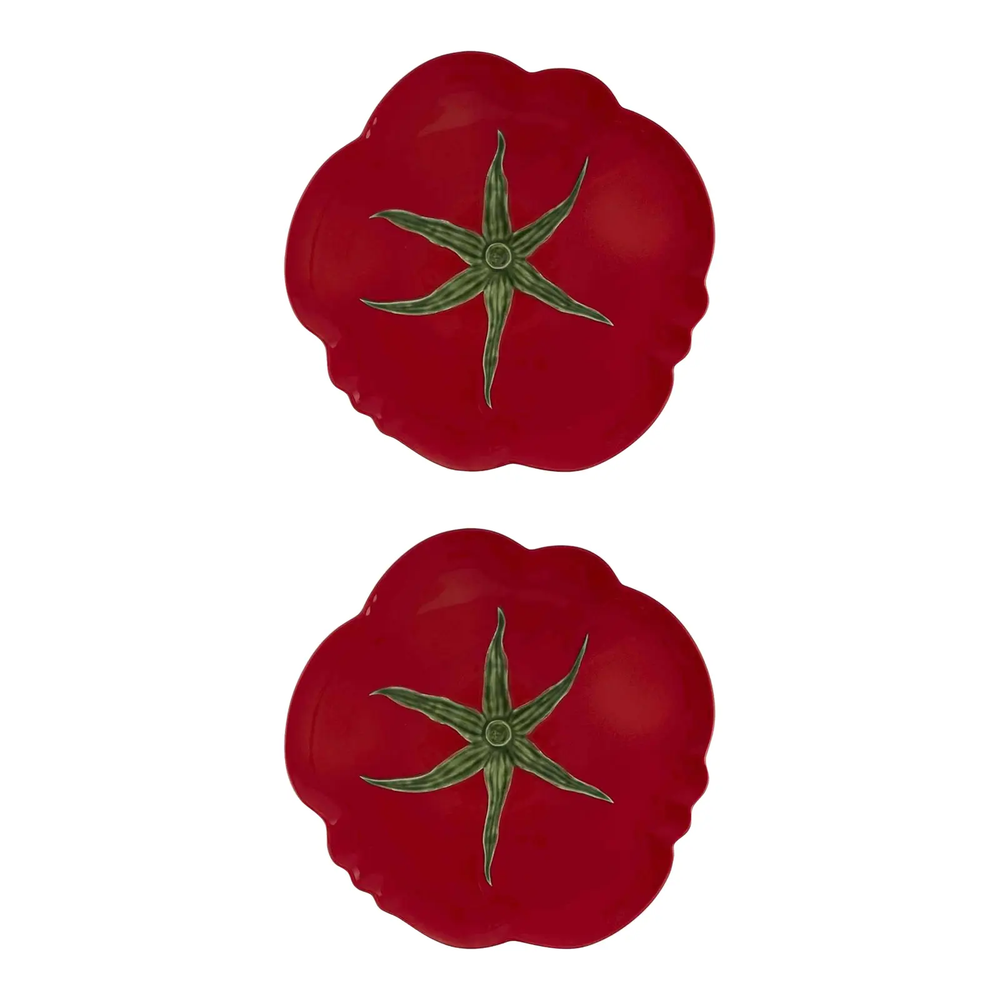 Tomato Pizza Plate 16", Set of 2