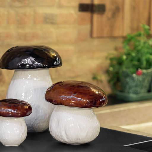 Assorted Mushroom Boxes, Set of 3