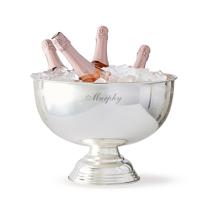 Celebration Wine Bowl - Silver - Personalized