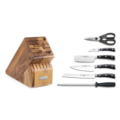 Wüsthof Classic Ikon 7-Piece Knife Block Set