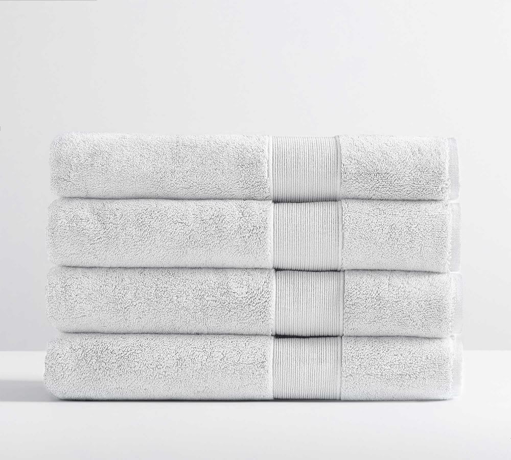 Classic Organic Towel Bundle - Set of 4 (White)