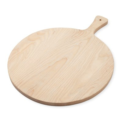 Ash Wood Round Cheese Board, Large