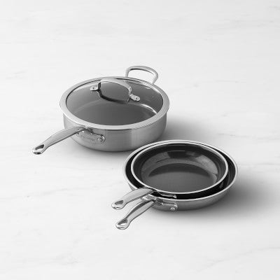 All-Clad D3 Tri-Ply Stainless-Steel Nonstick 10-Piece Cookware Set