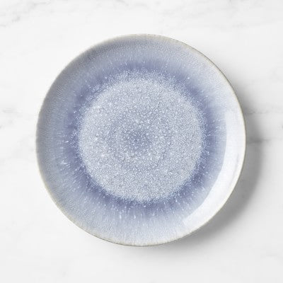 Cyprus Reactive Glaze Salad Plates, Set of 4, Light Blue