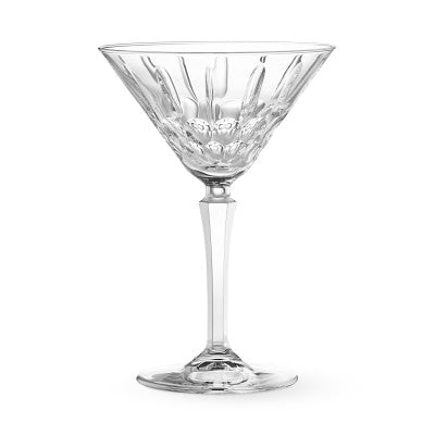 Wilshire Jewel Cut Martini Glasses, Set of 4