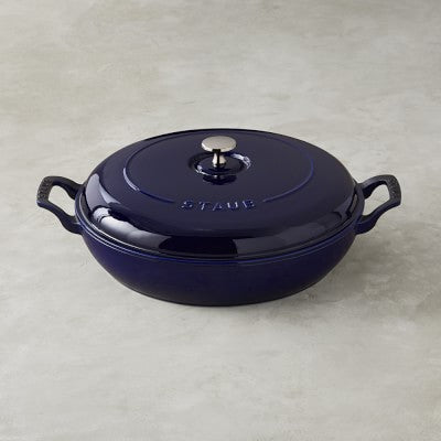 Staub Enameled Cast Iron Braiser, 3 1/2-Qt.