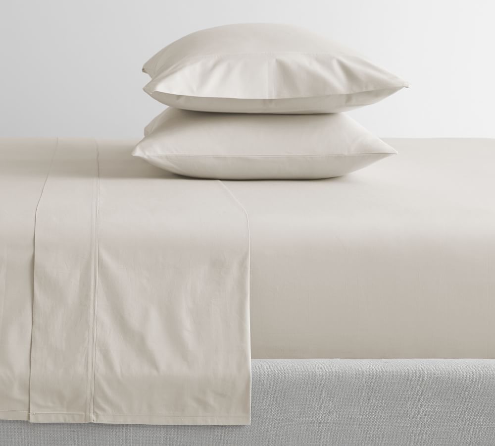 400-Thread-Count Organic Percale Sheet Set