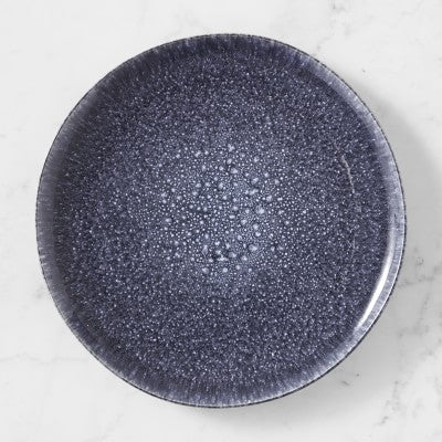 Cyprus Reactive Glaze Charger Plate, Blue
