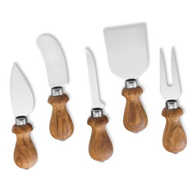 Antonini Olivewood Cheese Knives Set