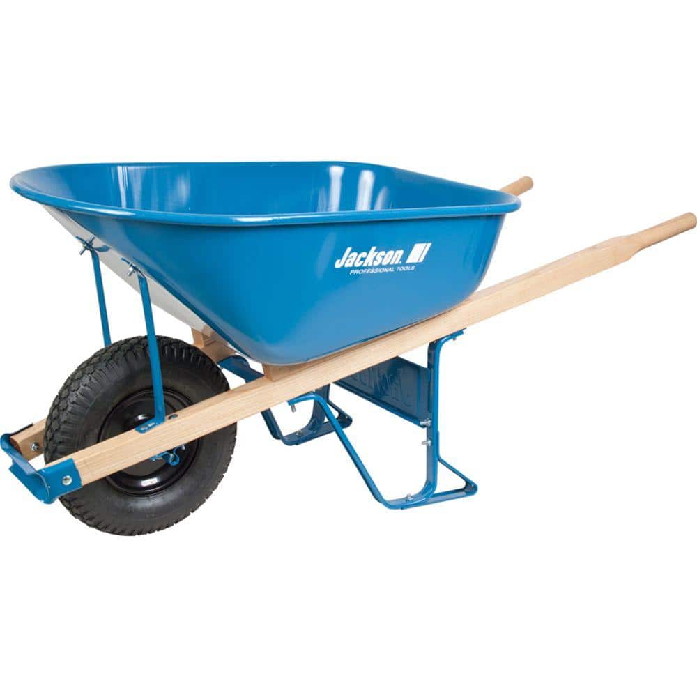6 cu. ft. Steel Wheelbarrow
