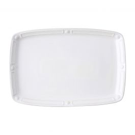 Berry & Thread French Panel Whitewash 16.5" Platter