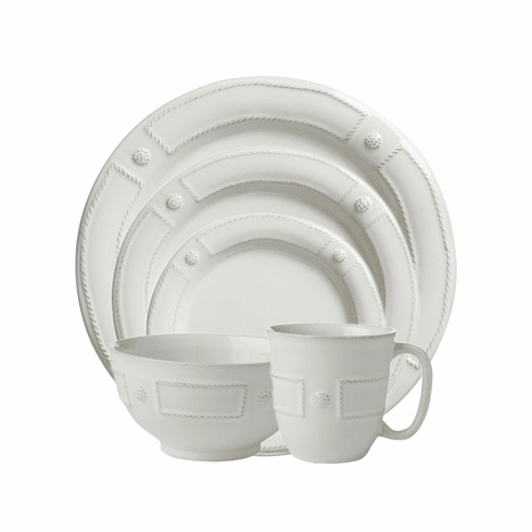 Berry & Thread French Panel Whitewash 5pc Setting