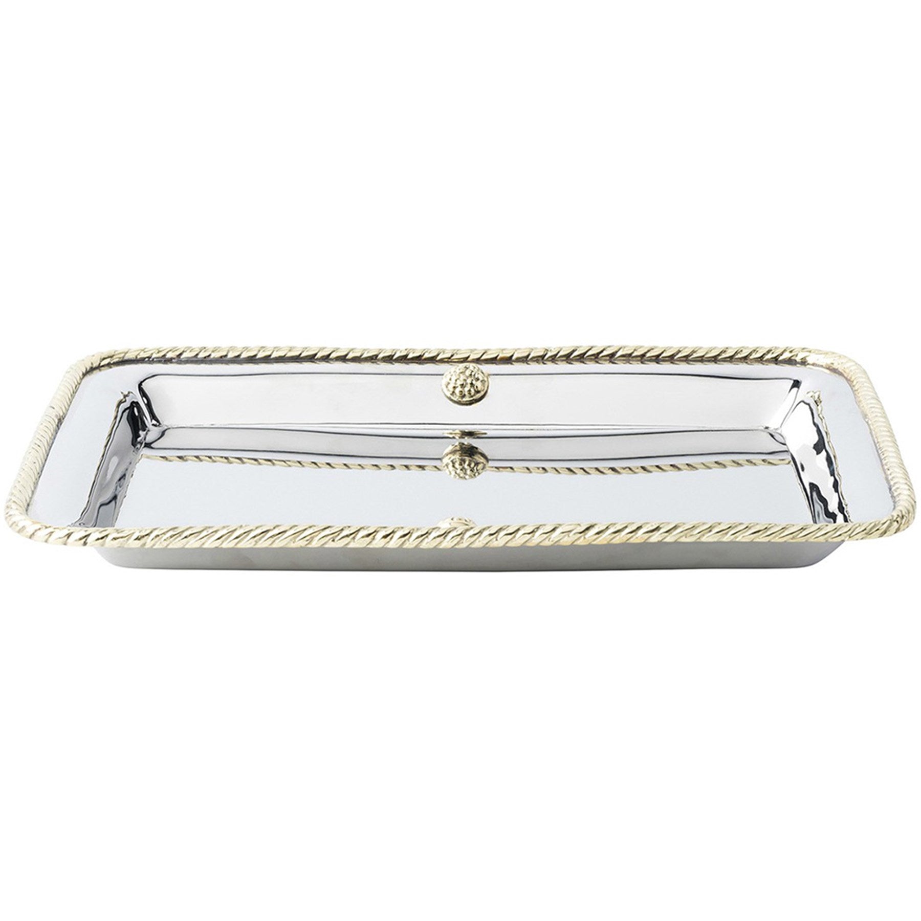 Juliska Periton Stainless Steel Rectangular Bar Tray
