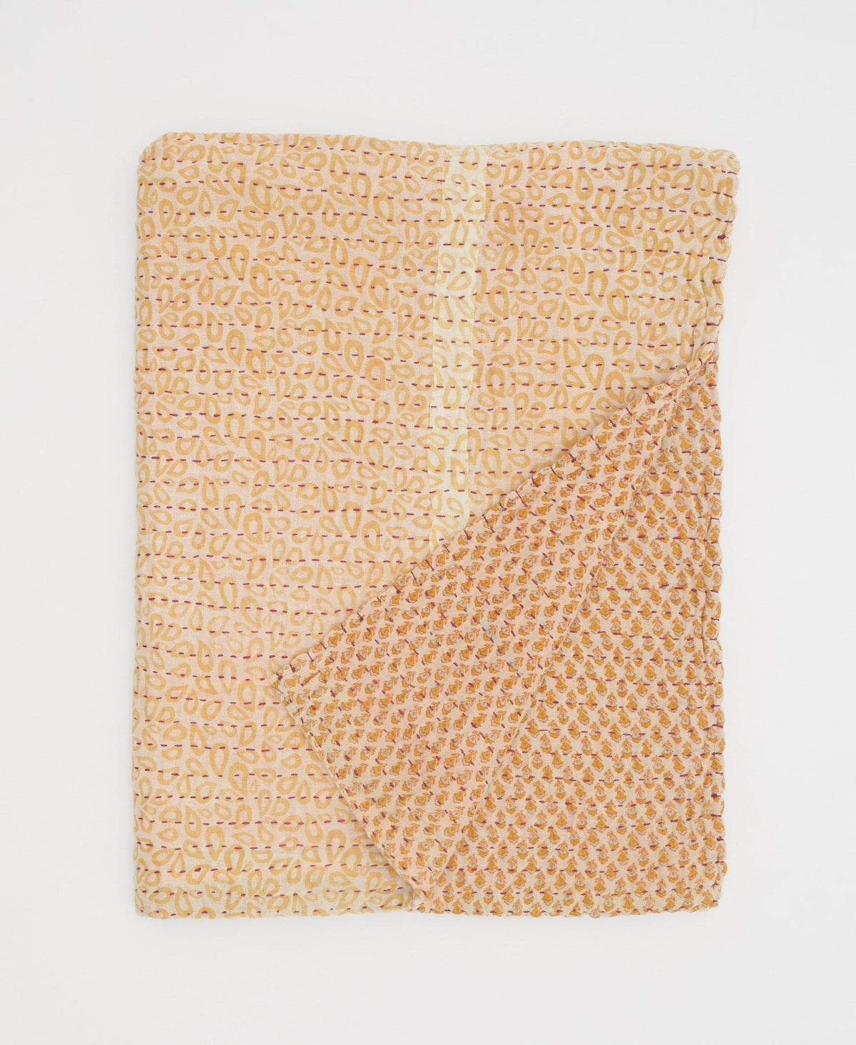 Small Kantha Quilt Throw - No. 230607
