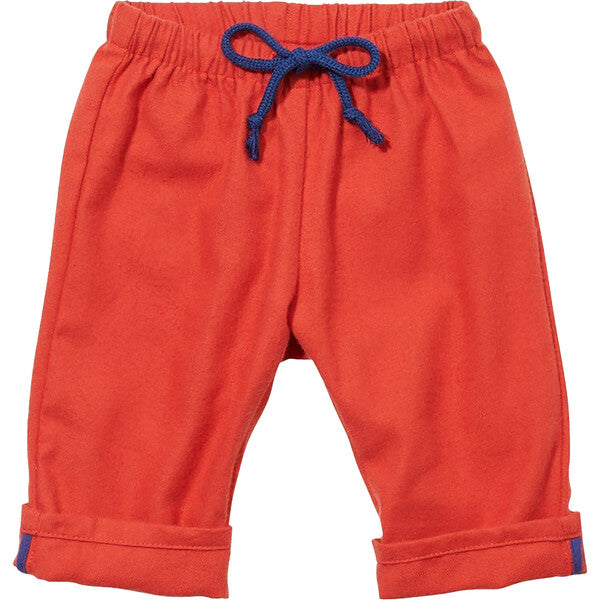 Bowie Baby Pant, Red Flannel/ 6 months