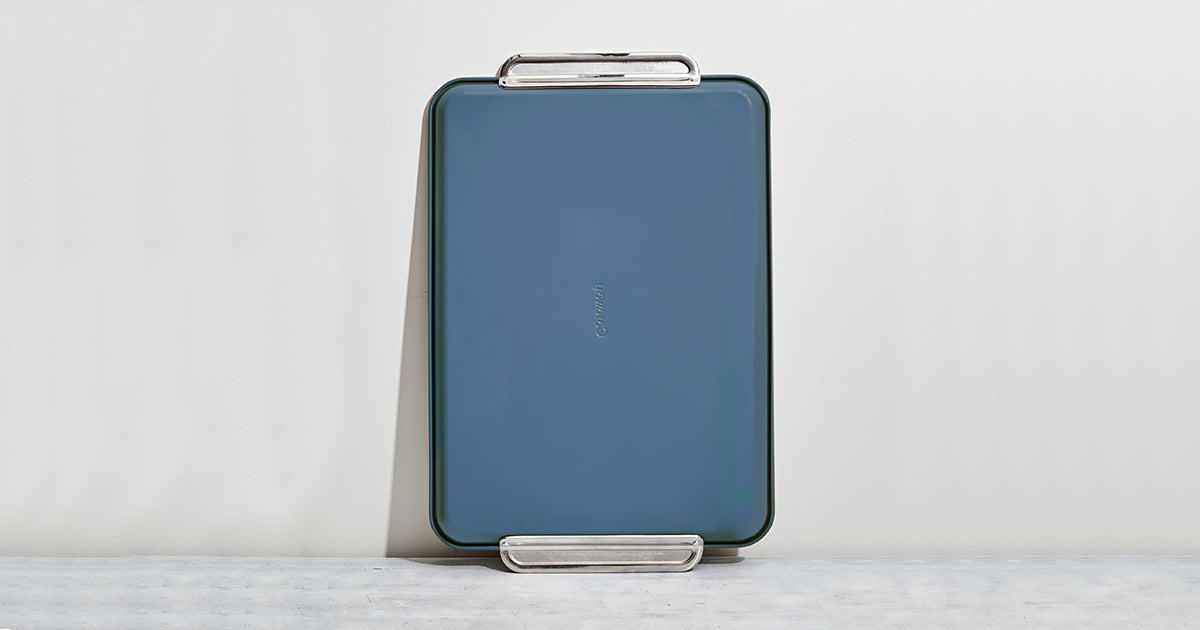 2-Piece Non-Toxic Ceramic-Coated Baking Sheets, Non-Stick Coating