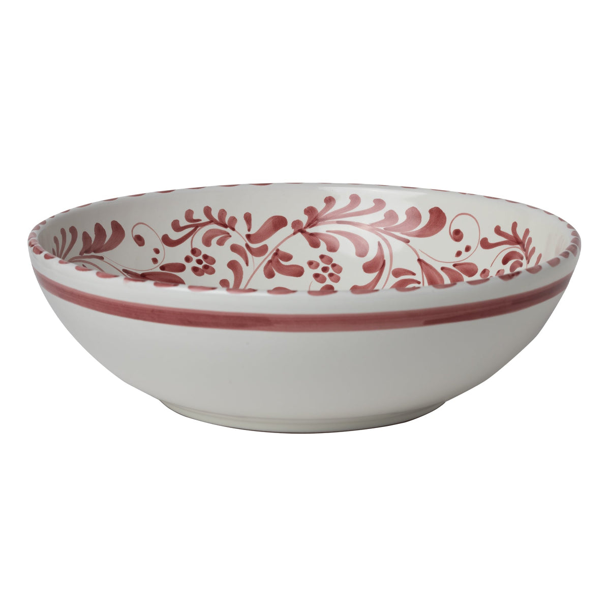 Serving Bowl in Vinto Tinto