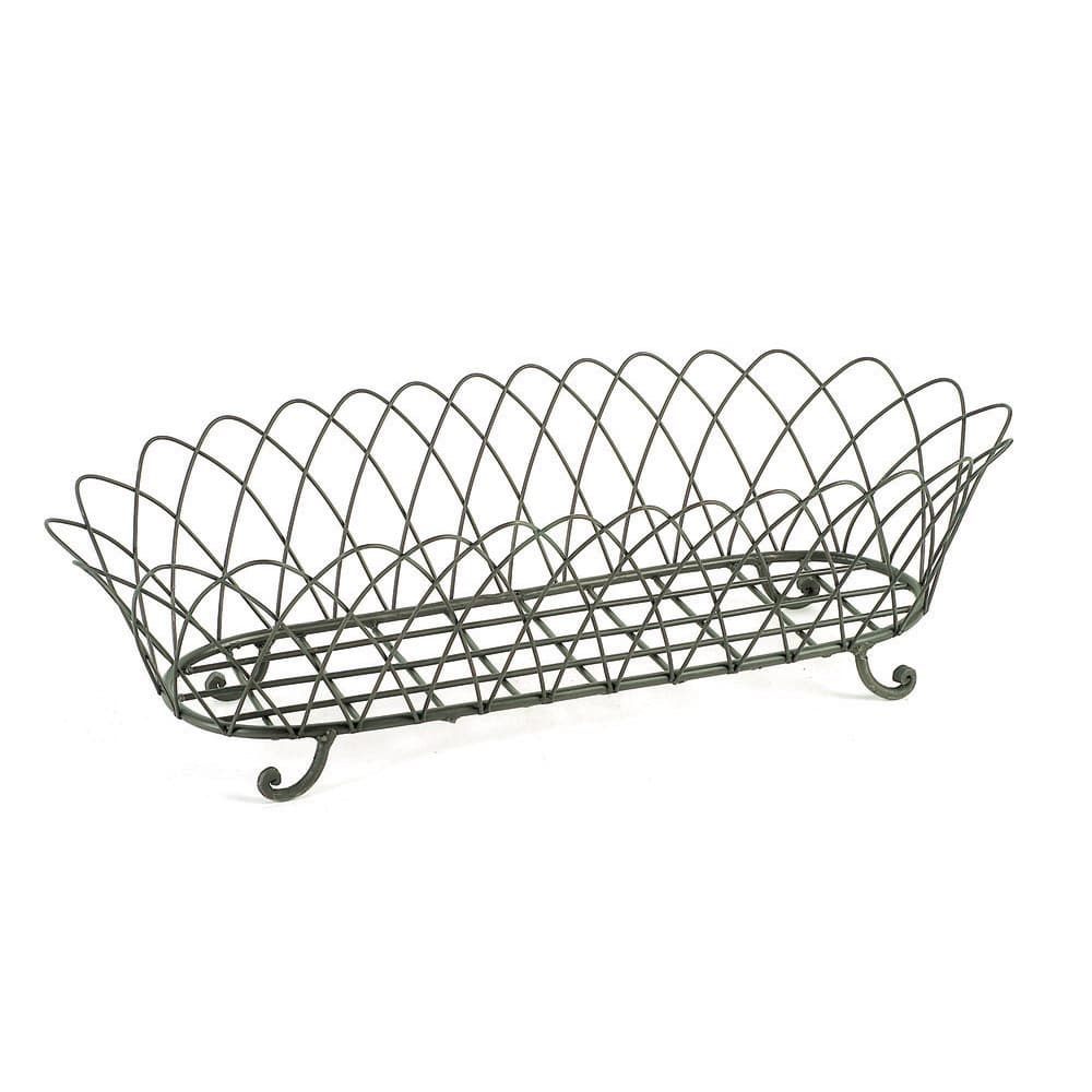 WIRE OVAL FRENCH CENTERPIECE