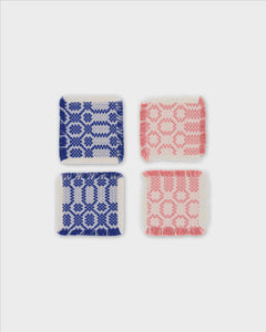 Lecce Coasters in Blue, Set of 2