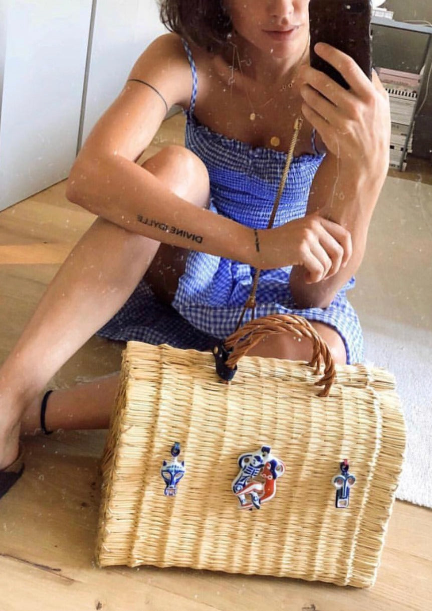 Liebe Large Blue Bag