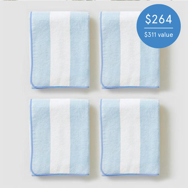 Beach Towel Bundle (4 pieces)