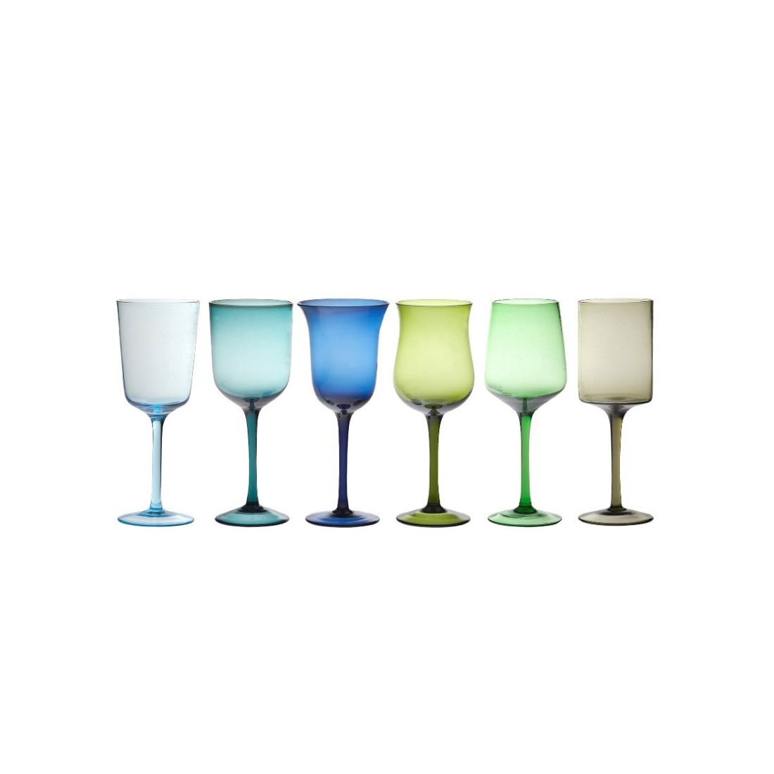Bitossi Home Diseguale - Goblets Assorted (Set of 6)
