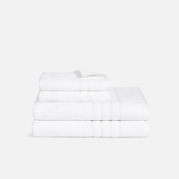Classic Bath Bundle (2 Bath Sheets, 2 Hand Towels, 1 Bath Mat)