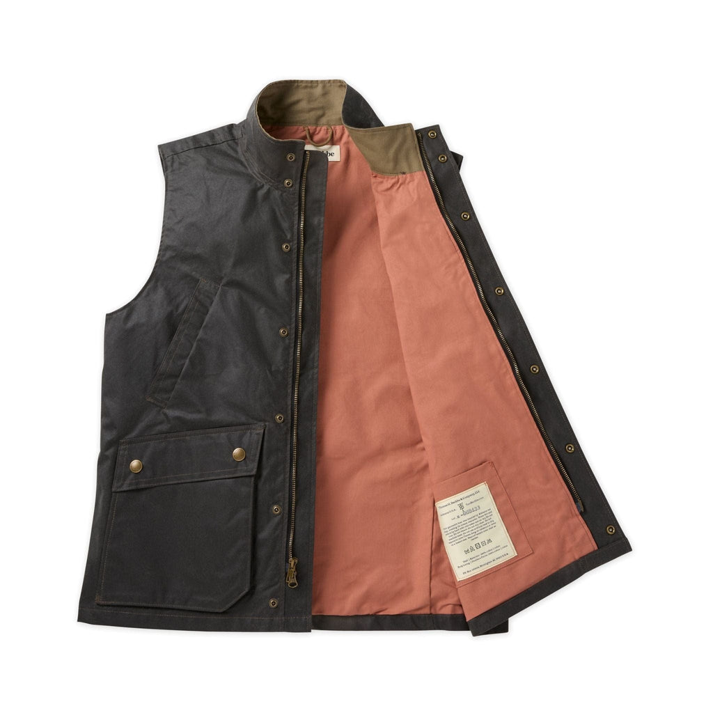 Brown Waxed Canvas Vest