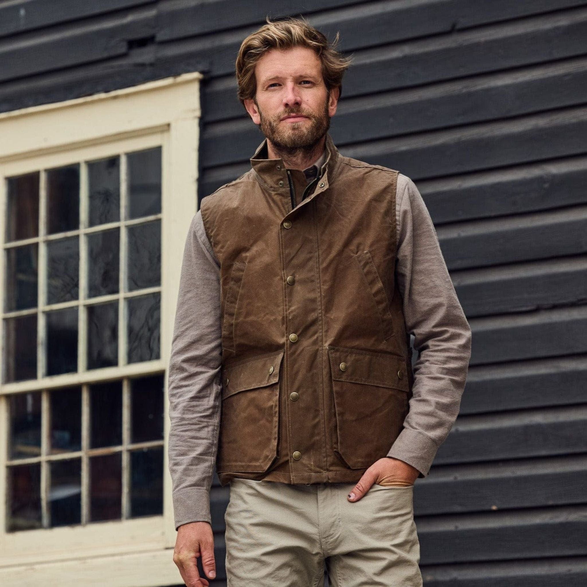 Waxed Canvas Bird Hunting Vest | Over The Moon