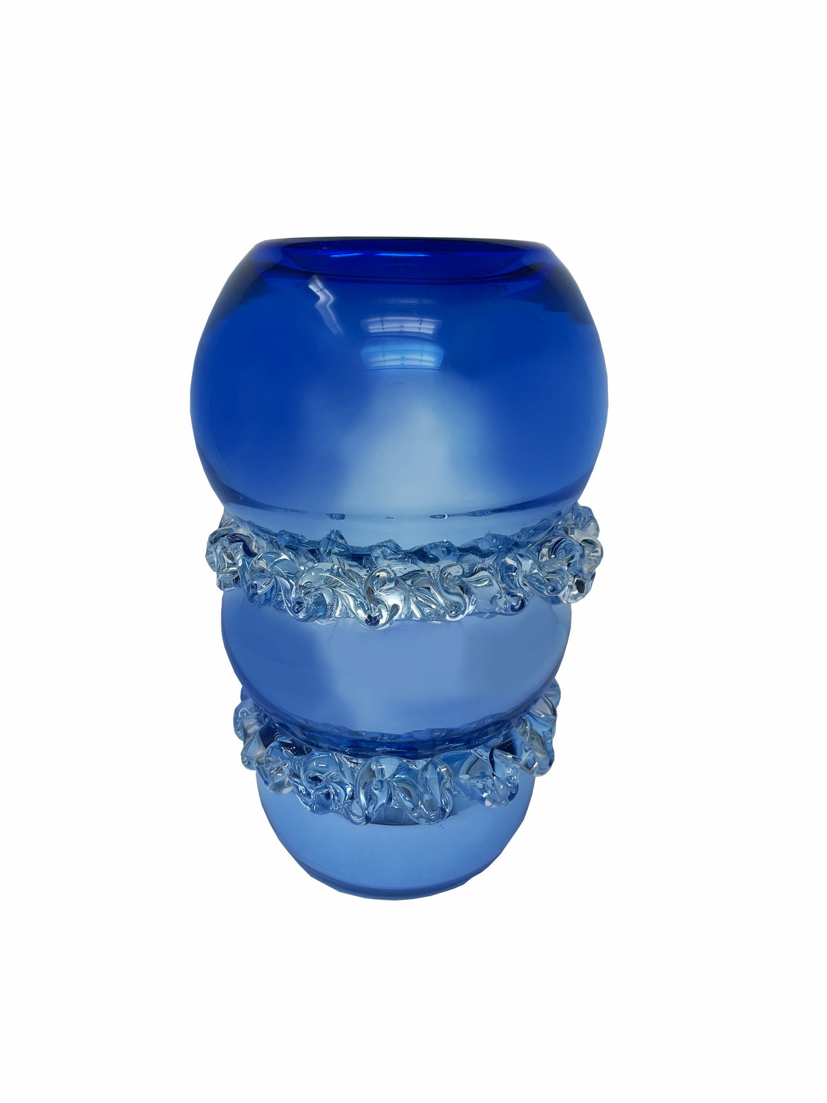 Royal Blue Clown Vase