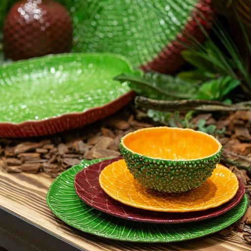 Amazonia Fruit Plate, Set of 4