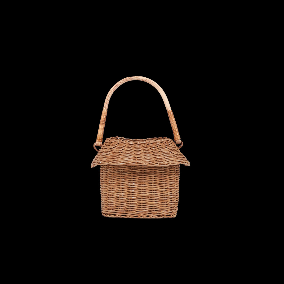 Rattan Hutch Small Basket