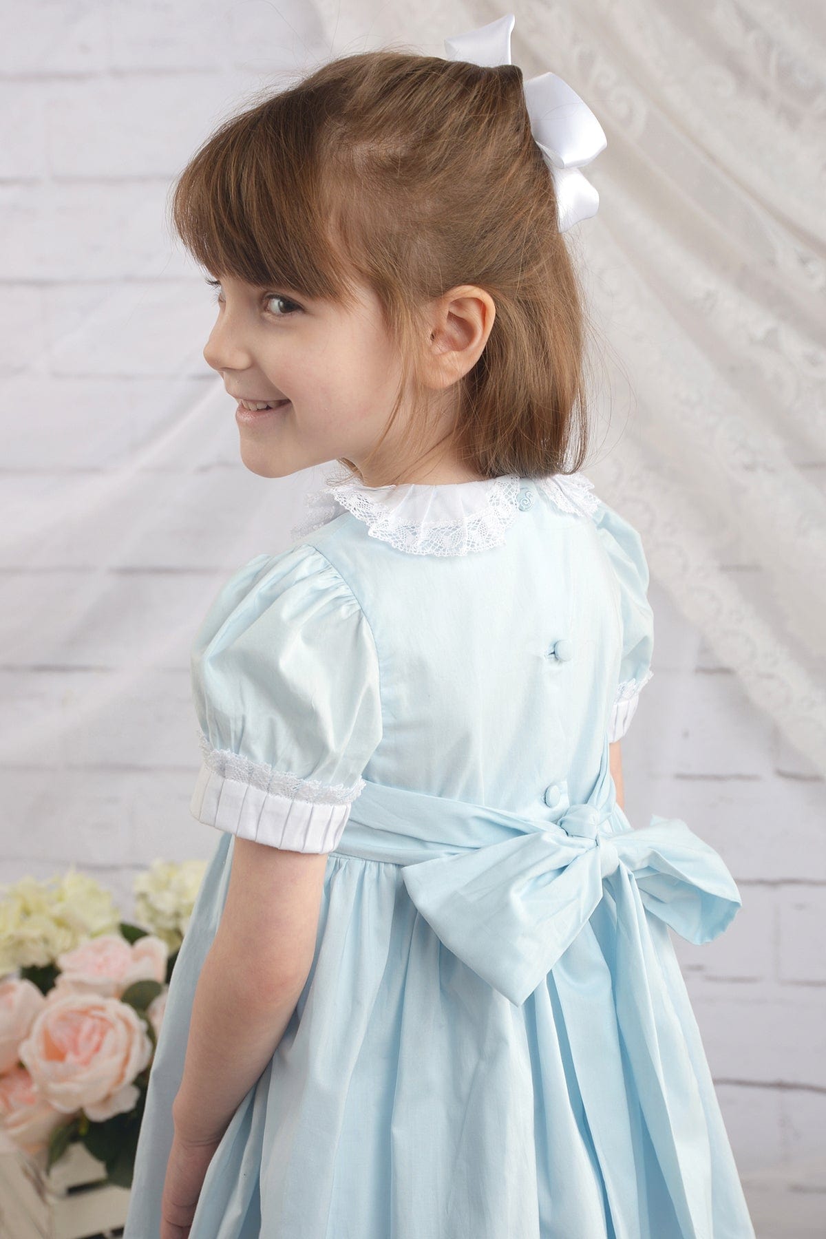 Opal - Blue Heirloom Strasburg Children