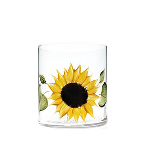 Sunflower Crystal Tumbler